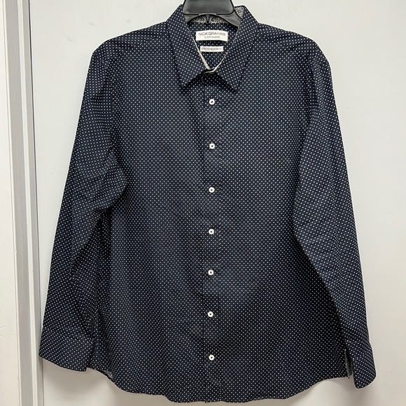 SOLD IN STORE Nick Graham Everywhere Stretch Modern Fit Men’s Long Sleeve - Picture 2 of 5